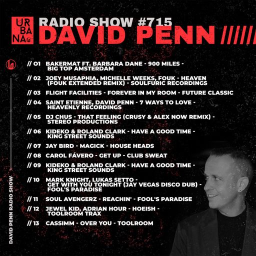 Urbana Radio Show by DAVID PENN #715