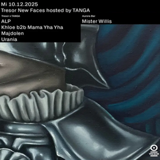 Urania at "Tresor New Faces x Tanga" @ Tresor (Berlin-Germany) - 10 December 2025