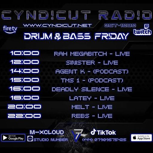 Dj-Sinister - Live On Cyndicut Radio - 17-11-2023