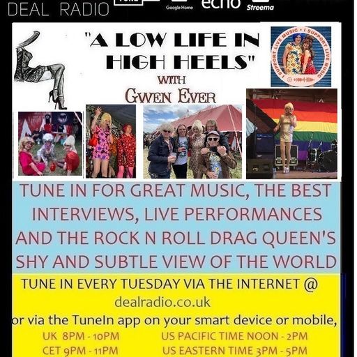 A LOW LIFE IN HIGH HEELS WITH GWEN EVER RADIO SHOW 10TH OCTOBER 2023 EDITION