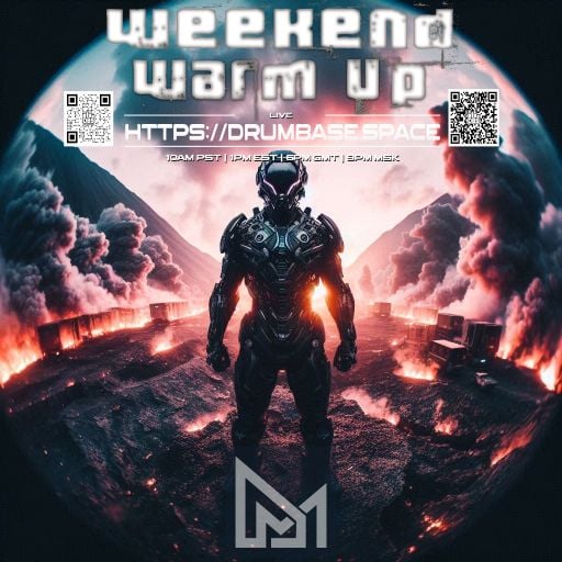 Weekend Warm Up - 24 - MΔÐ ӨNΞ - LIVE on drumbase.space [09/26/2025]