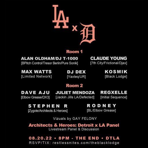 Alan Oldham (DJ T-1000) at LAxD (Los Angeles-USA) - 20 August 2022