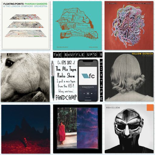 MTR 182 | FANDCAMP | THE MIX TAPE RADIO SHOW