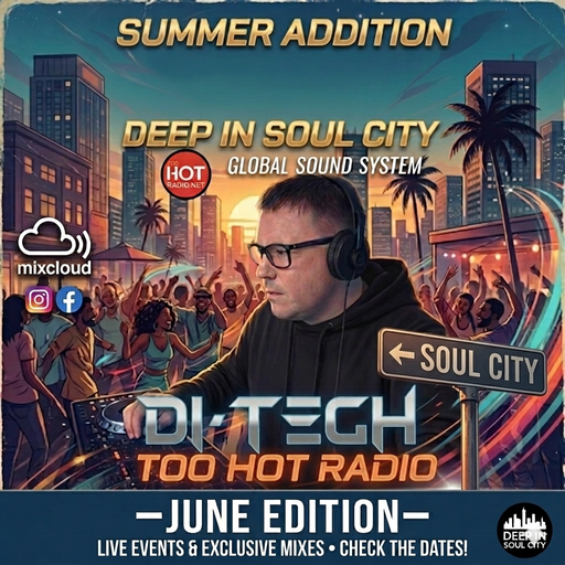DEEP IN SOUL CITY WITH D!-TECH JUNE/SUMMER EDITION
