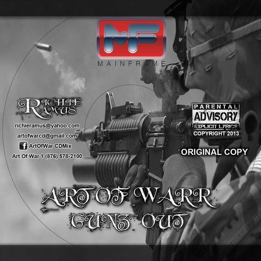 Richie Ramus - Art Of War, Gunz Out (Clean) (Dancehall Mixtape 2012)