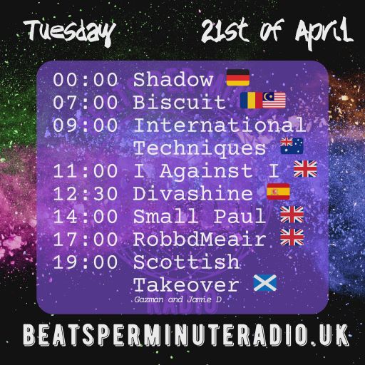 Biscuit- Tuesday Drum and Bass Crunch- Live on Beats Per Minute Radio 21.4.2026