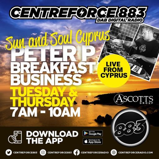 Peter P Breakfast Show - 883.centreforce DAB+ - 05 - 11 - 2024 .mp3