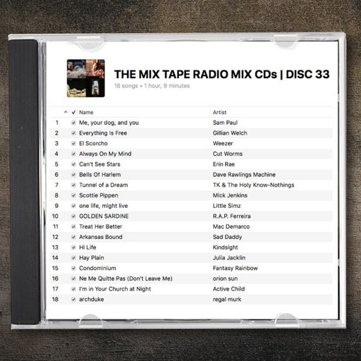 THE MIX TAPE RADIO MIX CDs | DISC 33