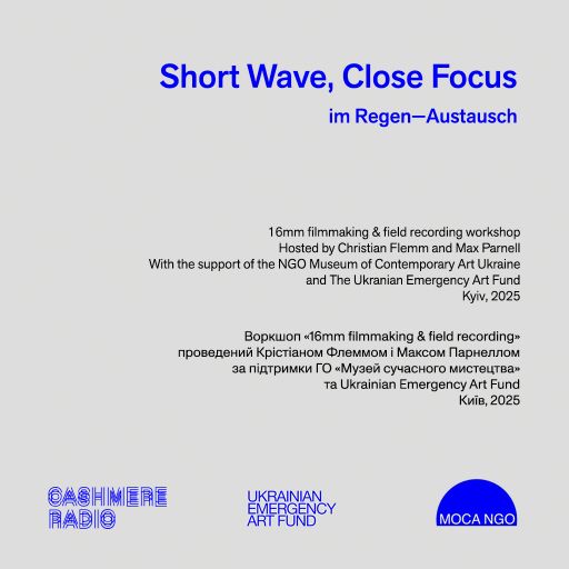 im Regen–Austausch Short Wave, Close Focus w/ Ukrainian Museum of Contemporary Art 27.02.2026