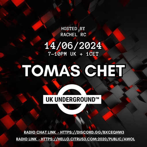 DJ Tomas Chet - Exclusive radio mix UK Underground 2024.06.14