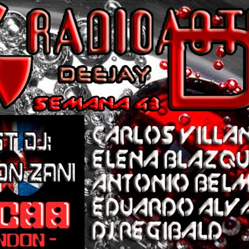 RADIOACTIVO DJ 43-2014 BY CARLOS VILLANUEVA
