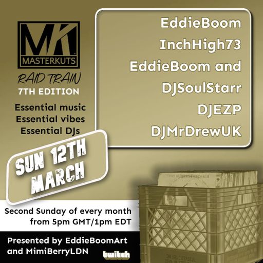 MasterKuts7 Jazz Funk session 12th March 2023