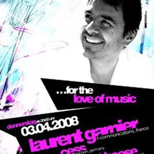 Laurent Garnier at Monkey's Club (Dusseldorf - Germany) - 3 April 2008