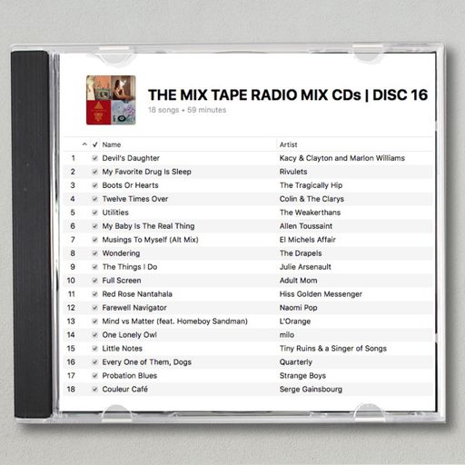 THE MIX TAPE RADIO MIX CDs | DISC 16