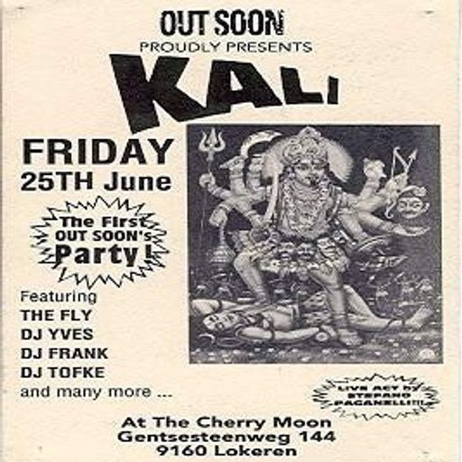 Yves De Ruyter (part 3) at "Kali - The First Out Soon Party" @ Cherry Moon (Lokeren) - 25 June 1993
