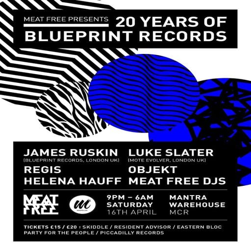 Helena Hauff at "Meat Free x 20 Years Blueprint" @ The White Hotel (Manchester - UK) - 16 April 2016