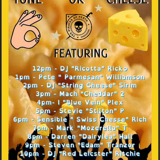 Steve Tranzor - Tune or Cheese - 27/11/22