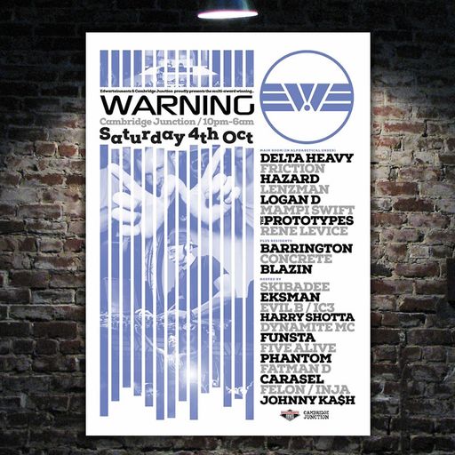 Mampi Swift w/ Phantom & Funsta - Warning - The Junction, Cambridge - 4.10.14