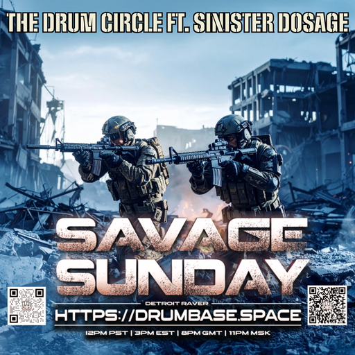 TDC ft. Sinister Dosage - LIVE! on drumbase.space [08.03.25]