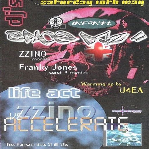 Ben Long (Space DJz) at Rave-Zone Montini (Sint-Truiden - Belgium) - 10 May 1997