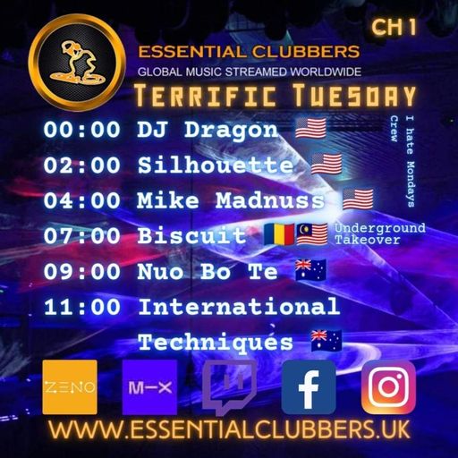 Biscuit-Underground Takeover Tuesday-Drum and Bass-Live on Essential Clubbers Radio 16.5.2023