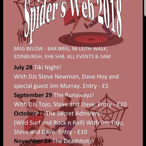 My 3rd and final (split with Steve Newman) set from the Tiki Night at the Web on 28th July 2018