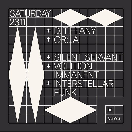 Silent Servant at "Saturday Club Night" @ de School (Amsterdam-NL) - 23 November 2019