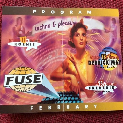 Derrick May at Fuse (Brussels - Belgium) - 18 February 1995