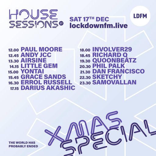 Errol Russell - Sessions. 50 House Sessions 27 ‘Christmas Special'