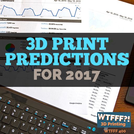 WTFFF 400: 3D Print Predictions for 2017