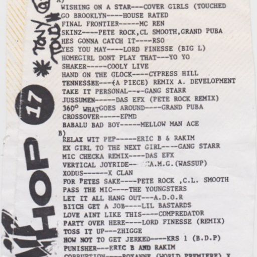 Tony Touch - Hip Hop #17 (1992)