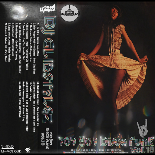 DJ GlibStylez - 70's 80's Disco Funk Vol.18