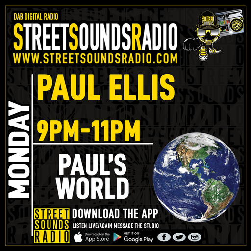Paul's World with Paul Ellis on Street Sounds Radio 2100-2300 01/01/2024