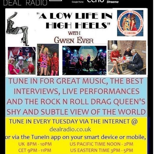 A LOW LIFE IN HIGH HEELS WITH GWEN EVER RADIO SHOW 8TH AUGUST 2023 EDITION