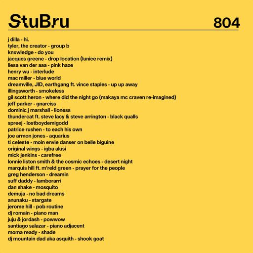 #804 NEW KNXWLEDGE | LUNICE | THUNDERCAT | DREAMVILLE | ASQUITH | SUFF DADDY | MARQUIS HILL | ETC...