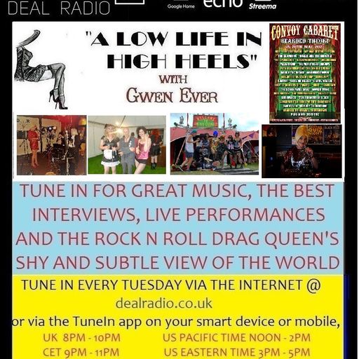 A LOW LIFE IN HIGH HEELS WITH GWEN EVER RADIO SHOW 7TH FEBRUARY 2023 EDITION