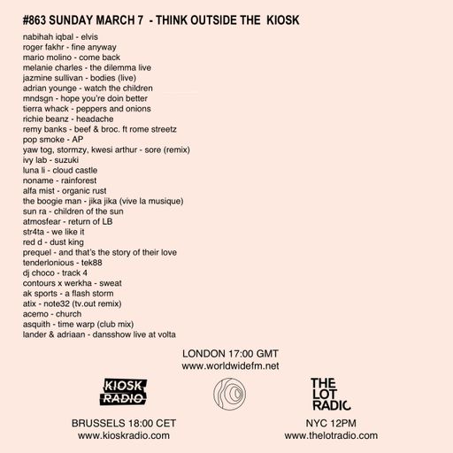 #863 NEW IVY LAB | RED D | MNDSGN | NONAME | ALFA MIST | PREQUEL | WERKHA | ASQUITH | ACEMO