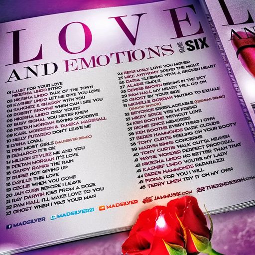 DJ Madsilver - Love And Emotions Vol. 6 (2015 Reggae Mix CD)