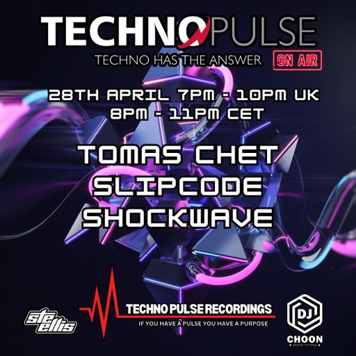 Dj Tomas Chet - Techno Pulse on Awol radio 2025.04.28