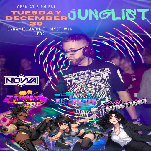 Nowa Atmospherec - The Junglist Penthouse - Live On twitch.tv/nowaatmo - December 30th 2025