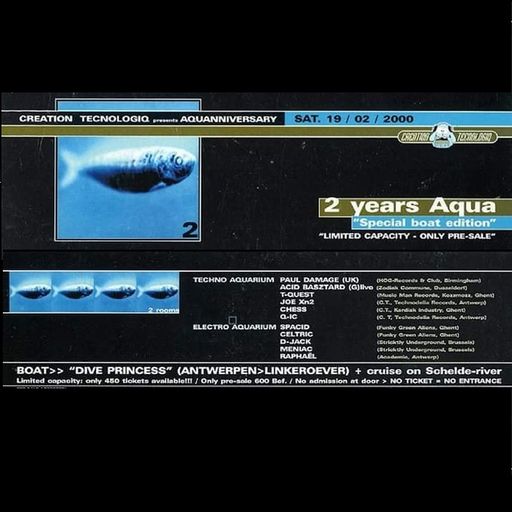 Q-IC at "Creation Tecnologiq presents Aquanniversary" @ Dive Princess (Antwerp) - 19 February 2000
