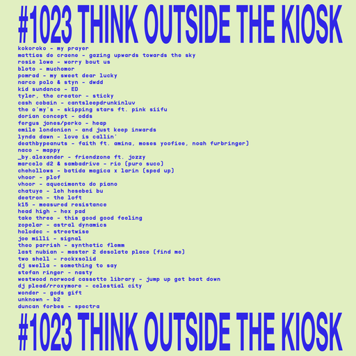 #1023 NEW KOKOROKO | DORIAN CONCEPT | VHOOR | DEATHBYPEANUTS | _BY.ALEXANDER | STEFAN RINGER