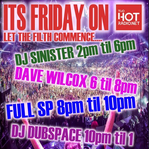 Dj-Sinister - Wide Awake Sound Show - Live on Too Hot Radio - 13-10-2023