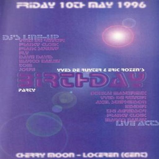 Franky Kloeck & The Fly at "YDR & Eric Rozen Birthday" at Cherry Moon (Lokeren) - 10 May 1996