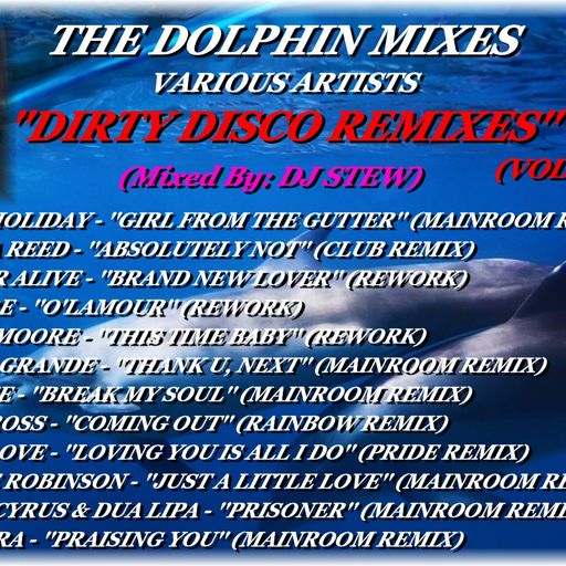 THE DOLPHIN MIXES - VARIOUS ARTISTS - ''DIRTY DISCO REMIXES'' (VOLUME 2)