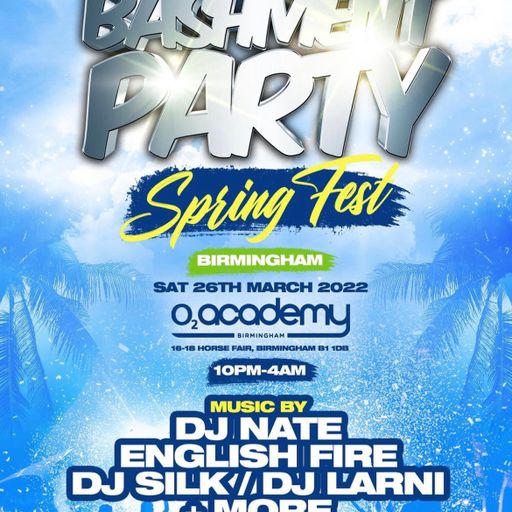 DJ SILK LIVE @ 02 ACADEMY BASHMENT PARTY 22