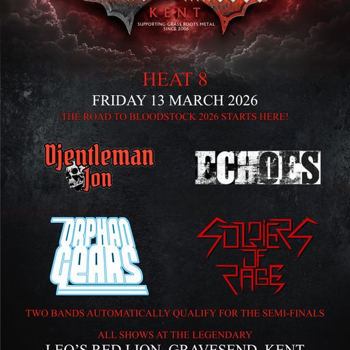 Headz Up 351. Kent UK M2TM Sp. Heat 8. 1st broadcast by Deal Radio (dealradio.co.uk) on 09/03/2026.