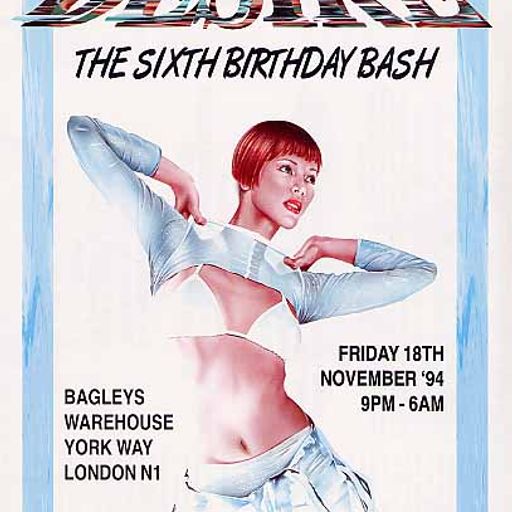 Jumpin Jack Frost w/ MC Rage - Desire 'The Sixth Birthday' - Bagley's - 18.11.94