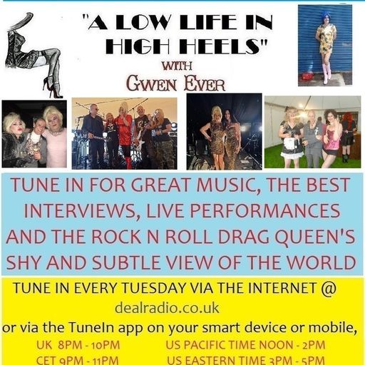 A LOW LIFE IN HIGH HEELS WITH GWEN EVER RADIO SHOW 25TH FEBRUARY 2025 EDITION