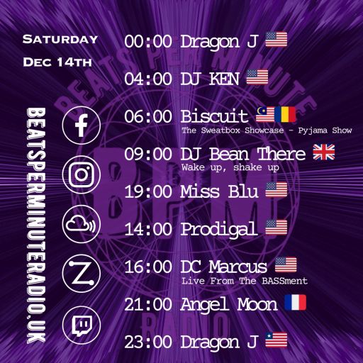 Biscuit-Saturday Pajama Show-Solid Grooves Edition- Live on Beats Per Minute Radio 14.12.2024